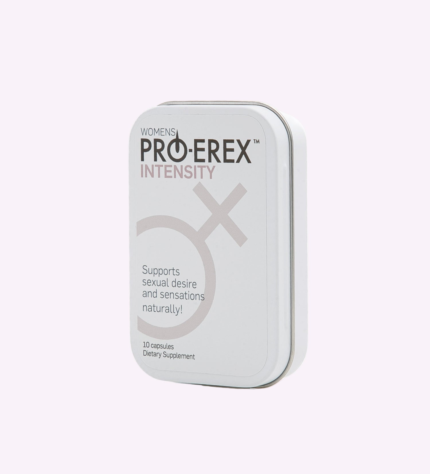 Pro-Erex Intensity packaging for women on a white background