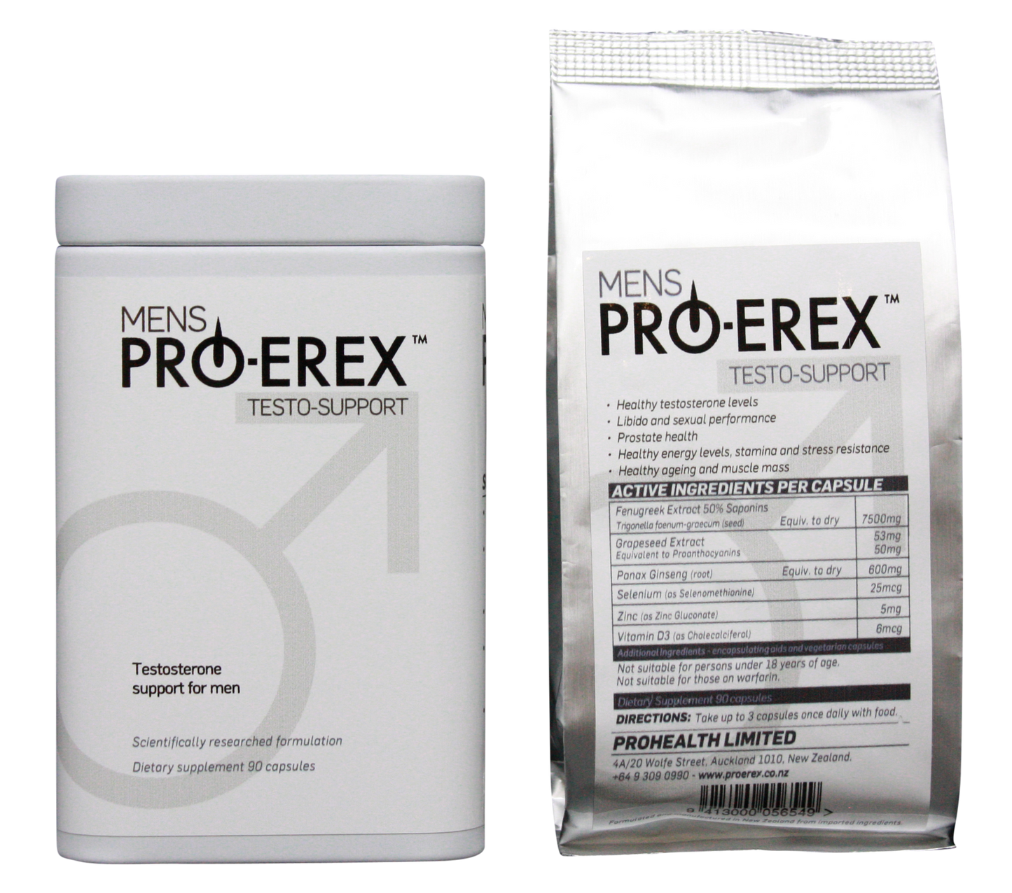 Mens Pro-Erex™ Testo Support