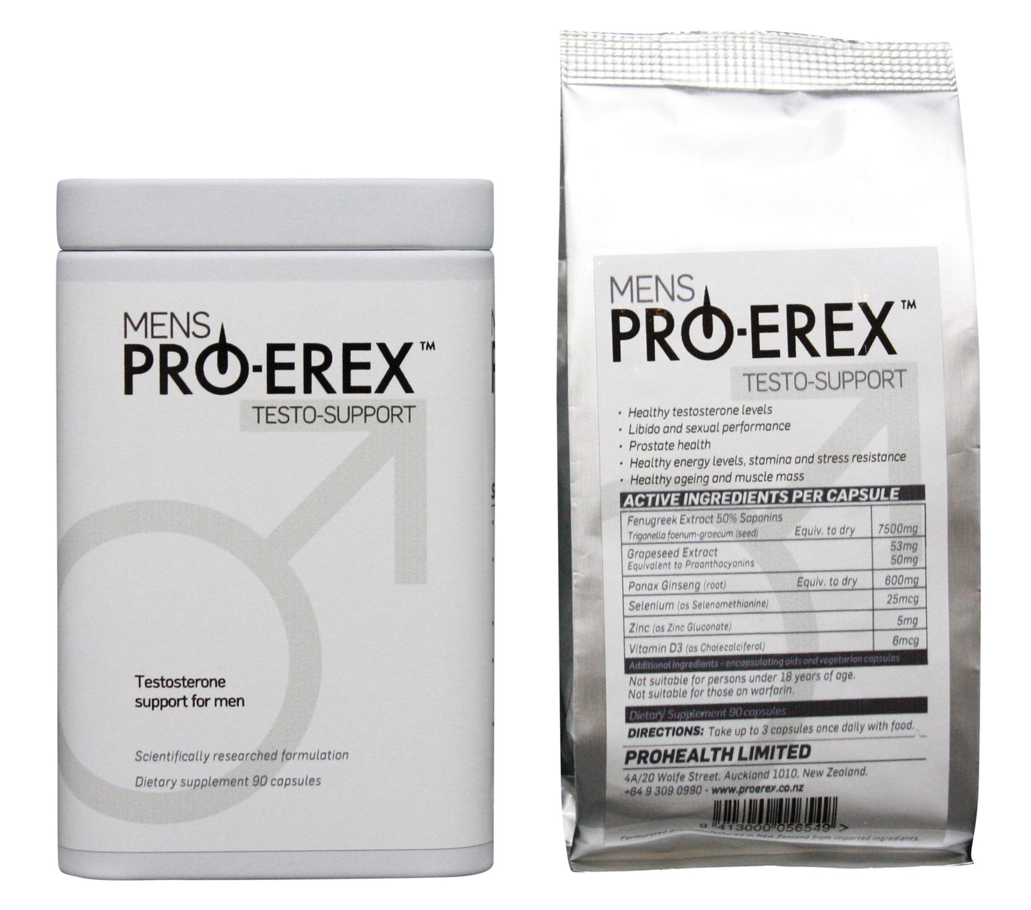 Mens Pro-Erex™ Testo Support